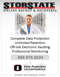 StorState Online Backup & Recovery - complete data protection, retention, off-site vaulting, monitoring