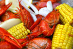 Delicious Crawfish Feasts prepared by Bristol Farms Master Chef Bruce Jacob's