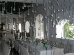 Glass Teardrop Dining Room 