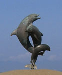 Puerta Vallarta, Sister City to Santa Barbara- Dolphin fountain