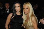 Demi Moore with Dontella Versace