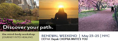 Depak Chopra invites you